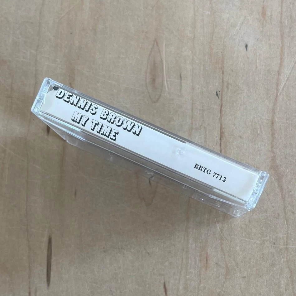 DENNIS BROWN My Time (1988) Cassette Rohit Records #7713 Reggae Rasta Dancehall - Imagem 2 de 4