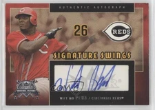 2005 Fleer National Pastime Signature Swings Wily Mo Pena #SS-WMP Auto 0y9m