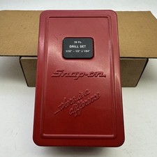 Snap On Dbc229a 29 Pc. Cobalt Drill Bit Made In Usa With Case - Complete Read