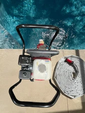 High Pressure Honda GX200 Swimming Pool Fire Pump & Fire Hose Wildfire Defense 