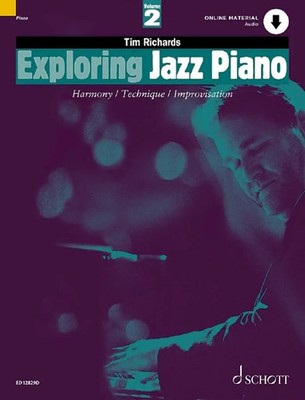 Exploring Jazz Piano - Volume 2 - Book/Online Audio | Tim Richards | Taschenbuch