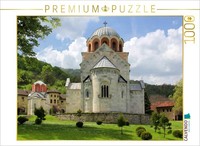 Calvendo Puzzle Studenica Monastery | 1000 Pieces, Finished Size 25.2 × 18.9 In