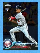 2018 Topps Chrome #154 Zack Granite Minnesota Twins