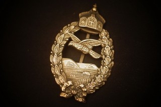 WK1 Flieger Erinnerungsabzeichen 1914 Neusilberstück geprägt