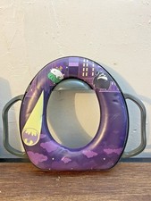 Batman Soft Potty Training Seat with Handles Splash Guard For Toddlers DC WB