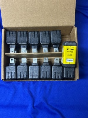 Eaton Bussmann Low-Peak CUBE-fuse TCF45RN New, lot of  ''12' full box