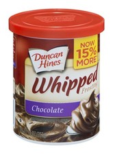 Duncan Hines Whipped Chocolate Frosting Pack of 8 14 Ounce Cans