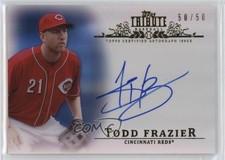 2013 Topps Tribute Auto Blue 50/50 Todd Frazier #TA-TF Auto 0c6