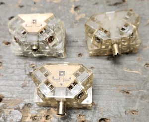 (Lot of 3) SQUARE D N.O. CONTACT BLOCK 9001- KA-2 SER H