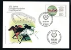 D463860 Germany FDC 125 Years Racecourse Hoppegarten