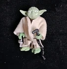 VINTAGE 1980 STAR WARS YODA W/CLOAK ,BELT  & Cane ACTION FIGURE