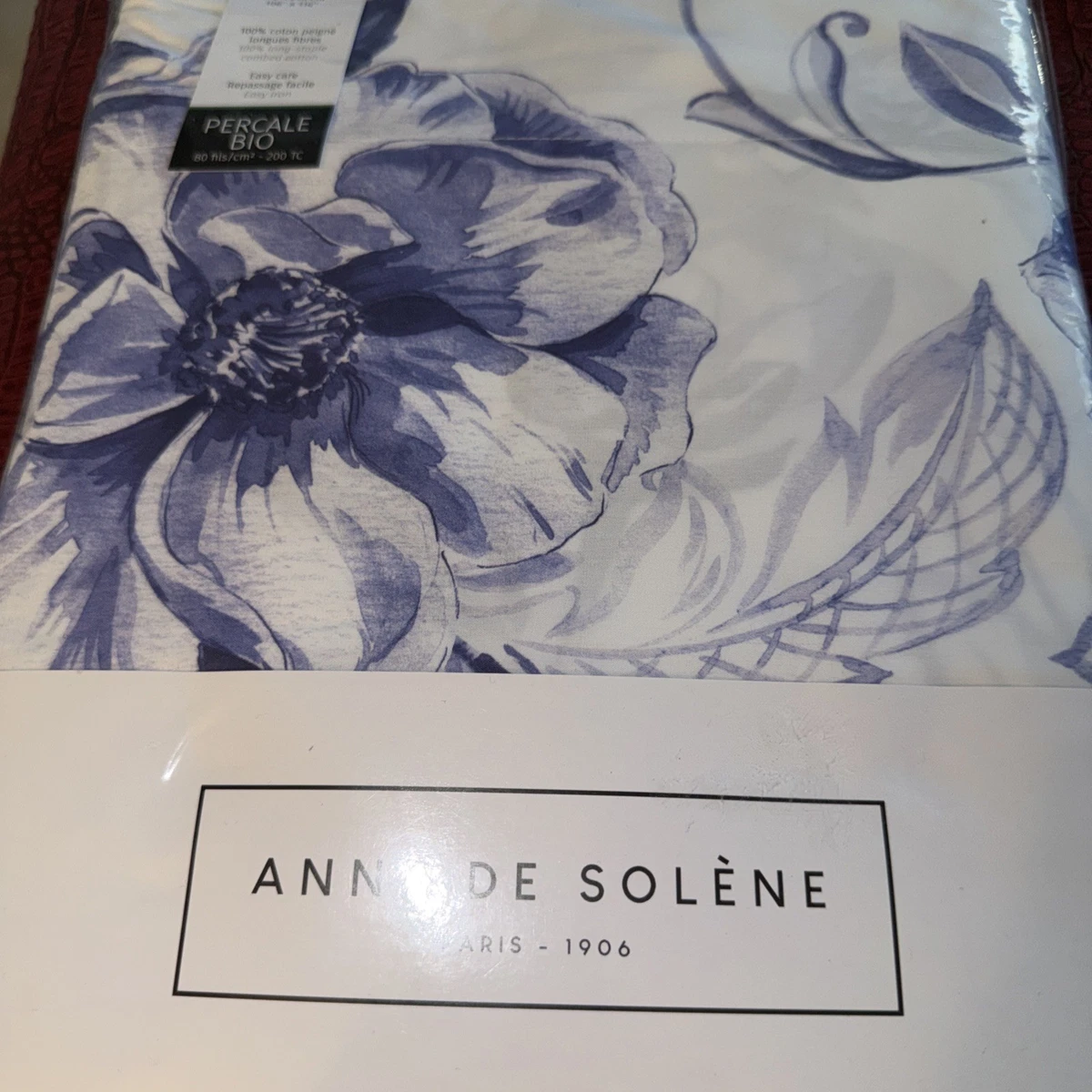 Drap Plat Anne De Solène – Féérie Tulipes – 270x310 Cm – 100% Coton, Multicouleur, Neuf