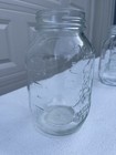 17-Vintage Mom’s Mason Jars Green Tint – 1 Quart – Embossed Grandma Design – USA — photo 10