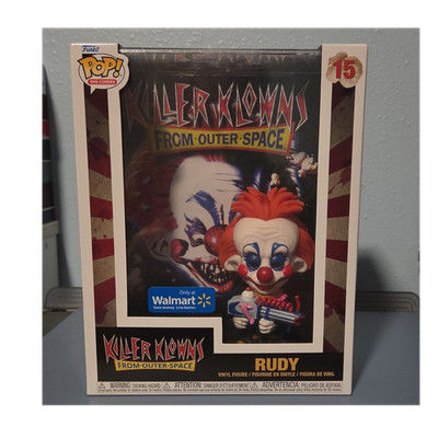 Funko Pop! VHS Covers Rudy #15 Killer Klowns Walmart Exclusive Vinyl Figure