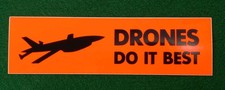 Vintage DRONES DO IT BEST ● US Airforce Sticker