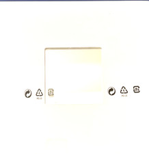 Espejo IKEA Malma 10” x 10” Blanco NUEVO