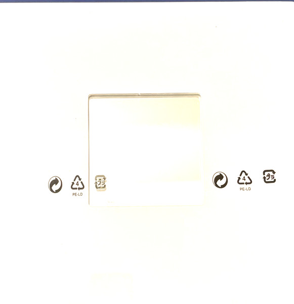 Espejo IKEA Malma 10” x 10” Blanco NUEVO