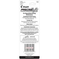 PILOT Precise V5 Stick Liquid Ink Rolling Ball Stick Pens, Extra Fine Point ...