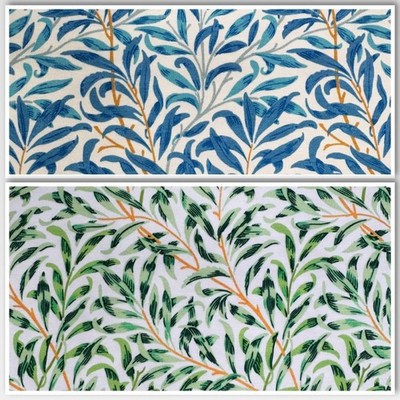 Baumwolljersey Stoff Willow Bough William Morris Floral 150 cm breit