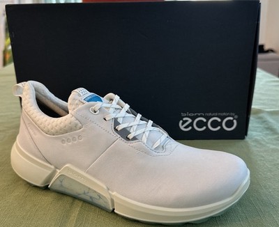 NEW MENS ECCO M GOLF BIOM  H4 EVR GORE-TEX Golf Shoes, Size 7-7.5 (EU 41), WHITE