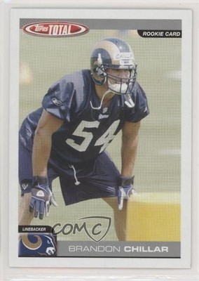 2004 Topps Total Brandon Chillar #427 Rookie RC 2qs
