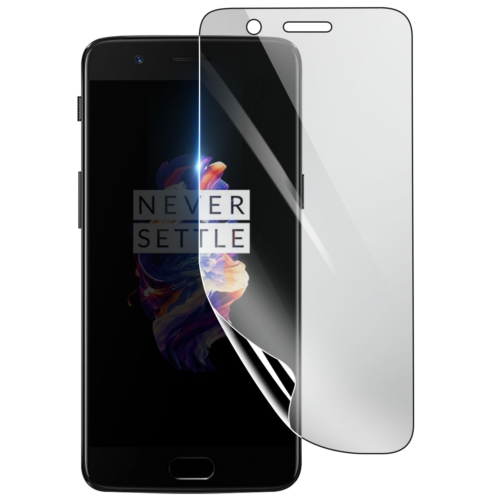 Film hydrogel antichoc OnePlus 5 protection écran transparente souple