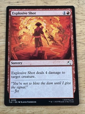 Explosive Shot - 236 - NM - Avatar: The Last Airbender - MTG