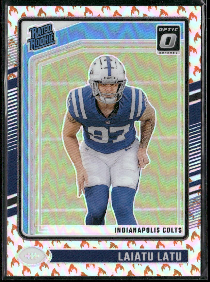 2024 Donruss Optic #267 Laiatu Latu Fire