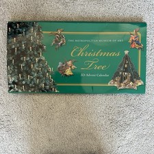 2012 Metropolitan Museum Of Art New York Christmas Tree 3D Advent Calendar NOB