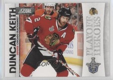 2010-11 Score Playoff Heroes Duncan Keith #23 HOF 1k9