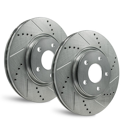 For Chevrolet Caprice (11-17), Pontiac G8 (08-09) Rear D&S Rotors