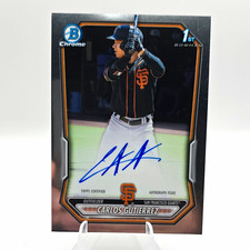 Topps 2026 Bowman Chrome Carlos Gutierrez Giants 1st Bowman Auto #CPA-CGU