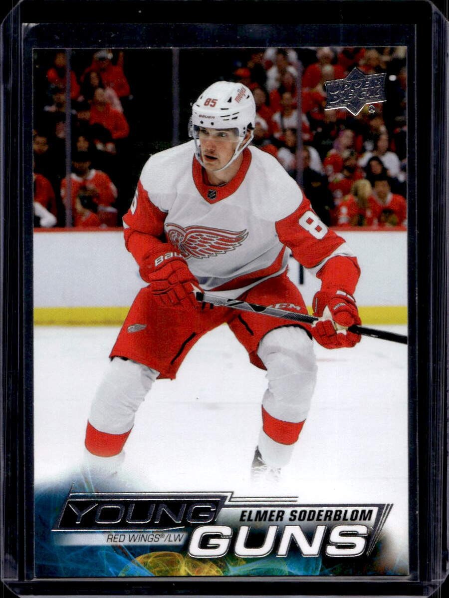 Elmer Soderblom 2022-23 Upper Deck #489 Young Guns Rookie
