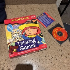 Madeline Thinking Games PC 1998 CD-ROM Creative Wonders Game Kids ML407