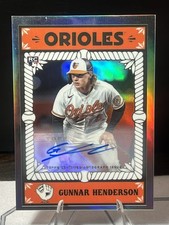 GUNNAR HENDERSON 2023 Bowman Chrome RC Rookie Auto /100 Ascensions CASE HIT