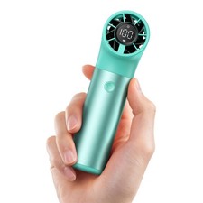 15H Long Lasting Handheld Fan USB Rechargeable 7-Speed Portable Mini Travel Fan