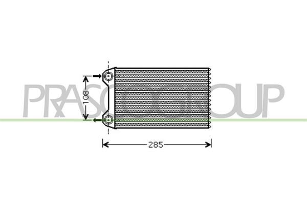 Prasco WäRmetauscher Innenraumheizung FüR Audi A4 2.0 1.6 Seat Exeo ST-image