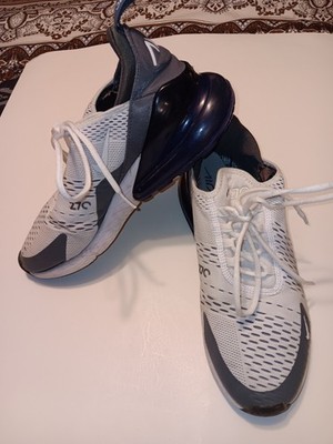 Nike Air Max 270 White Persian Violet  Shoes/Sneakers (AH8050-107) Preowned 