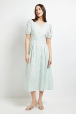 Principles Sage Fit & Flare Dress Womens Occasion Dresses