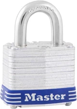 3D Outdoor Padlock with Key, 1 Pack