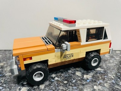 LEGO Stranger Things Jim Hopper Truck Hawkins Sheriff from Set 75810 Complete