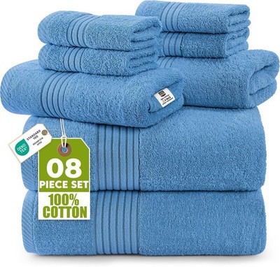 Utopia Towels 48-Piece Premium Towel Set, 12 Bath Towels, 12 Hand Towels, and...
