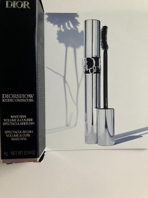 NEW Diorshow Iconic Over-curl Mascara Travel Mini Size 4g /0.14 oz Black