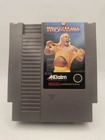 NES NINTENDO WWF WRESTLEMANIA CARTUCCIA SOLO ORIGINALE AUTENTICA CON DUST COVER