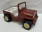 Vintage Tonka Pressed Steel Jeep 6” In Length