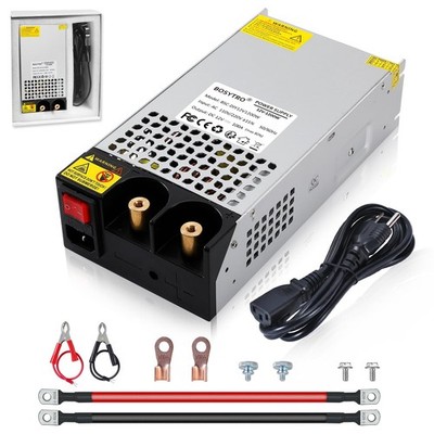 AC to DC Converter 12V Power Supply 1200W Max 100A SMPS 110v to 12v Converter...