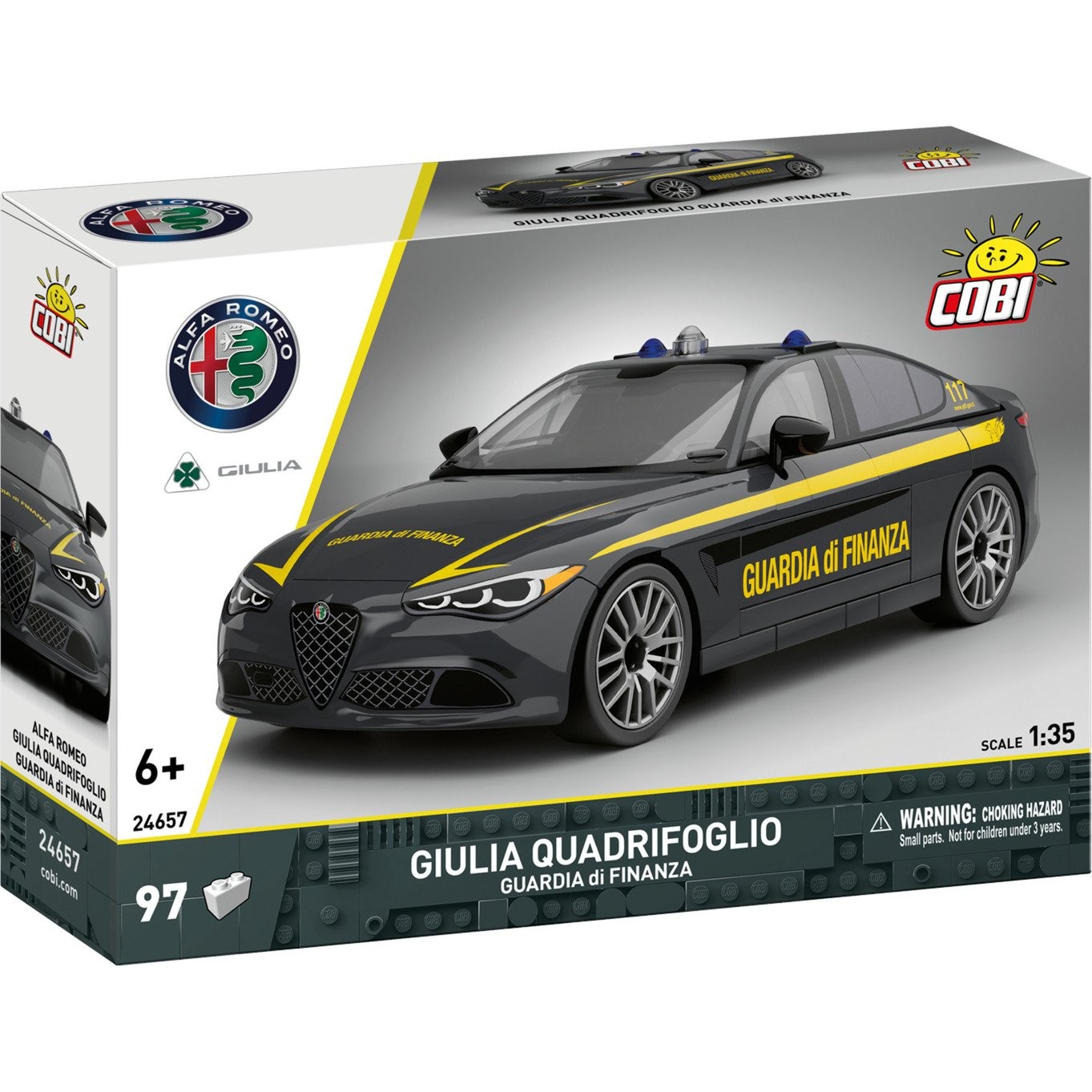 Cobi Multicolore Gulia Quadr. Guardia - Immagine 2
