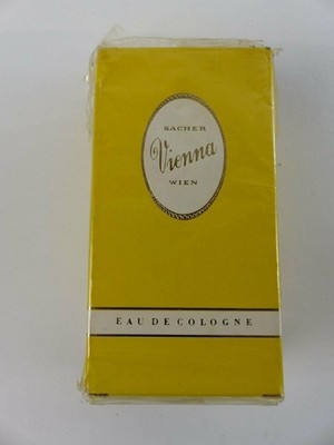 SACHER Vienna Wien eau de Cologne Nr. 2550 Made in Europe NEU Folie defekt (EB)