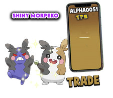 Pokemon Shiny Morpeko Registered Trade or Ult...