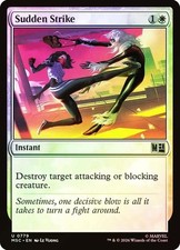 NM Foil Sudden Strike, MTG, Heroes Commander, Magic the Gathering, 779